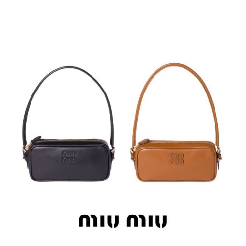  미우미우 숄더 스트랩 레더 파우치백_5NE024 AF8W F0002