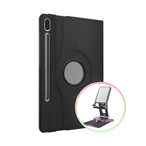 갤럭시탭A11 플러스 크로스 레더 케이스+회전 거치대 S44064247