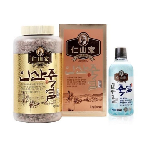 인산가 9회 자죽염 고체 1kg (3개)