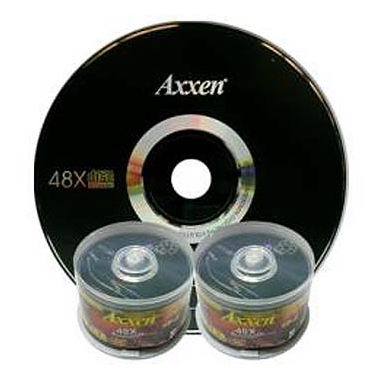 Axxen AXXEN 700MB 48x 케익 100장 블랙