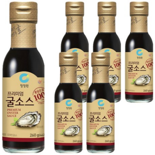 청정원 프리미엄 굴소스 260g (6개)_이미지