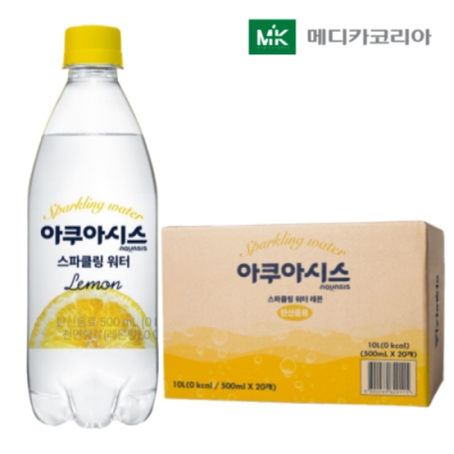 아쿠아시스 스파클링 워터 레몬 500ml
