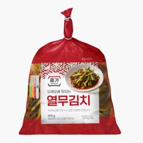 대상 종가 오래오래 맛있는 열무김치 900g (6개)