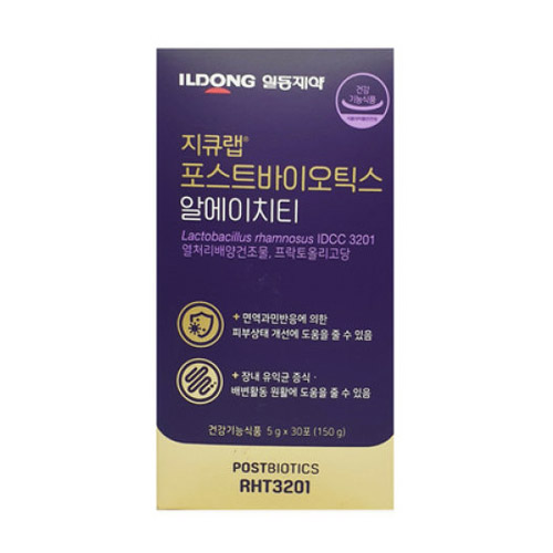 일동바이오사이언스 일동제약 지큐랩 포스트바이오틱스 RHT 5g 30포 (5개)