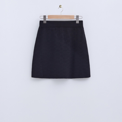  로엠 배색 니트 스커트 1color _RMWKE49S51