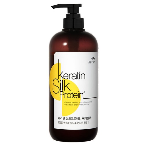꽃을든남자 케라틴 실크프로테인 헤어 샴푸 700ml (2개)_이미지