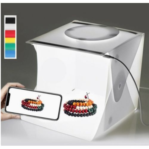 나디스 듀얼 LED 포토박스 (20cm)