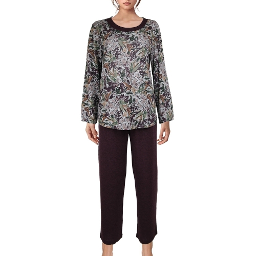  비비안 폴리기모 오바마플라워나염 여성실내복 상하의세트EZ1949EZ1949P