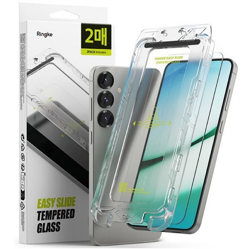 리어스 링케 갤럭시S25 이지 슬라이드 강화유리 보호필름