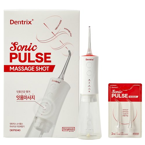 동국제약 덴트릭스 소닉펄스 마사지샷 DKP5040(1개+노즐2개)
