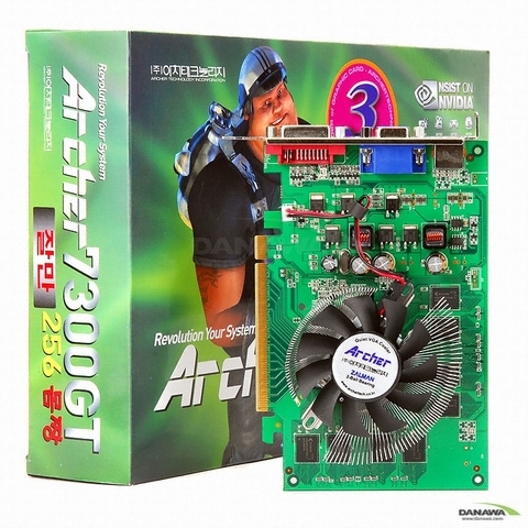 Archer ������ 7300GT ��¯ 256MB �߸�