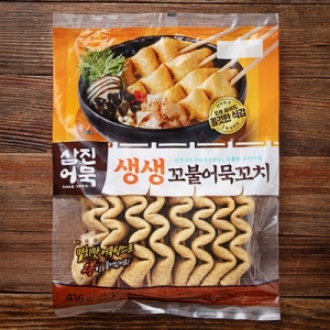 삼진식품 삼진어묵 생생 꼬불어묵꼬치 416g (1개)
