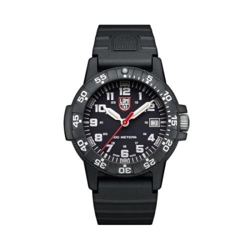 XS.0301.L 레더백 씨 터틀 남성 러버 쿼츠 39mm