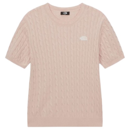 노스페이스 케이블 반팔 스웨터 NT7AS31A (공식판매처)_이미지