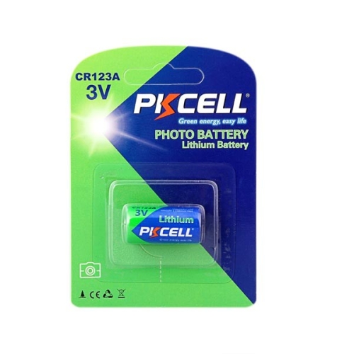 PKCELL ��Ƭ ������ CR123A 3V ī���� 1�� 1�� 1����