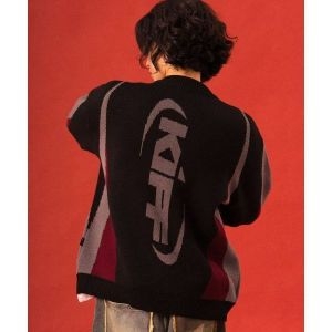 네스티킥 NASTYKICK NK Defy Knit Zip Up Black K23ZA213