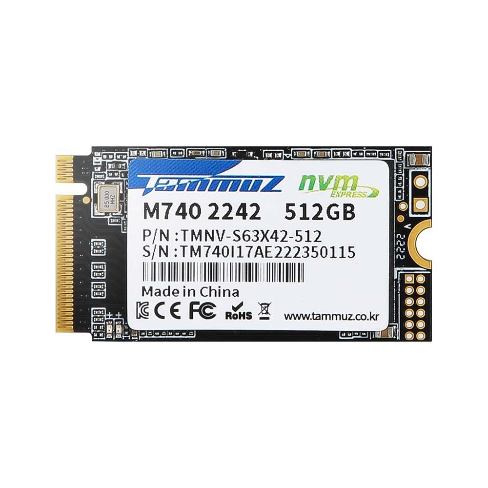 타무즈 M740 M.2 2242 NVMe (256GB)_이미지