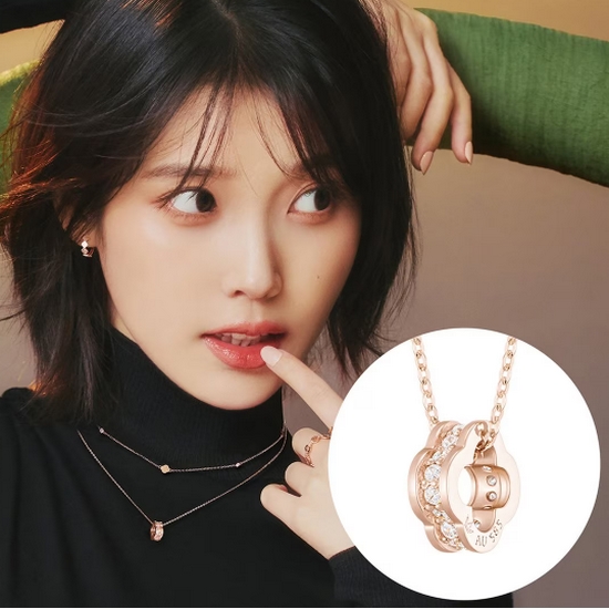 제이에스티나 CLOVIA 14K 목걸이 JJCLNQ3BS161R4420_이미지