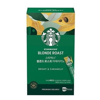 <b>스타벅스</b> 블론드로스트 <b>아메리카노</b> 1.1g 150개입