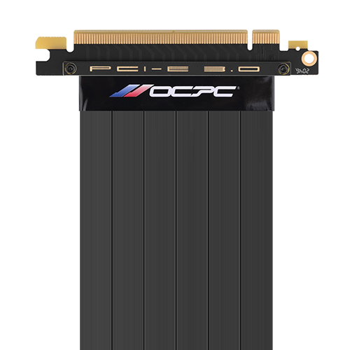 OCPC PCI-E 3.0 16X EXTENDER RISER CABLE (블랙)_이미지