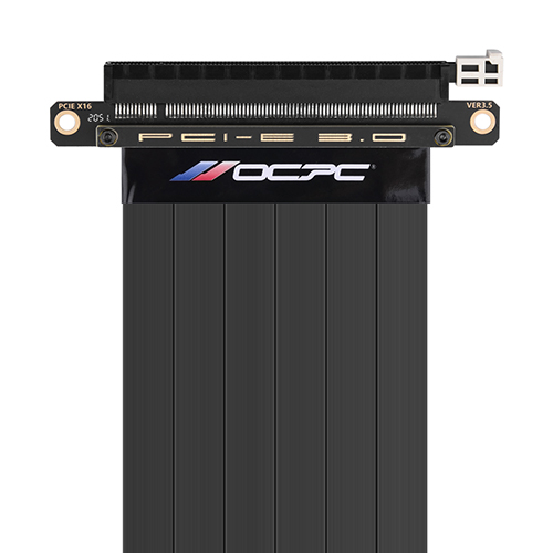 OCPC PCI-E 3.0 16X EXTENDER RISER CABLE (블랙)_이미지
