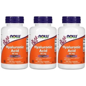 나우푸드 히알루론산 50mg 120정 (3개)_이미지