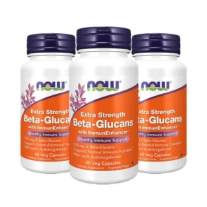 나우푸드 엑스트라 스트렝스 베타글루칸 250mg 60캡슐 (3개)