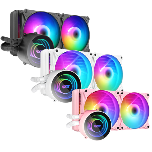 darkFlash Twister DX-240 ARGB (화이트)_이미지