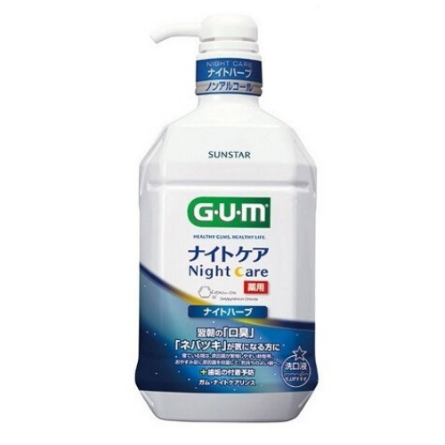 선스타  GUM 무알콜 구강청결제 덴탈린스S 900ml