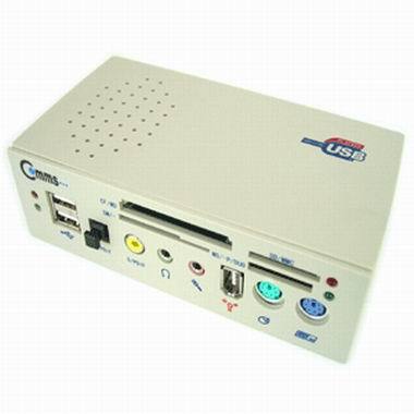 라이트컴 COMS USB All in 1 + 2P USB + 멀티미디어 박스_이미지
