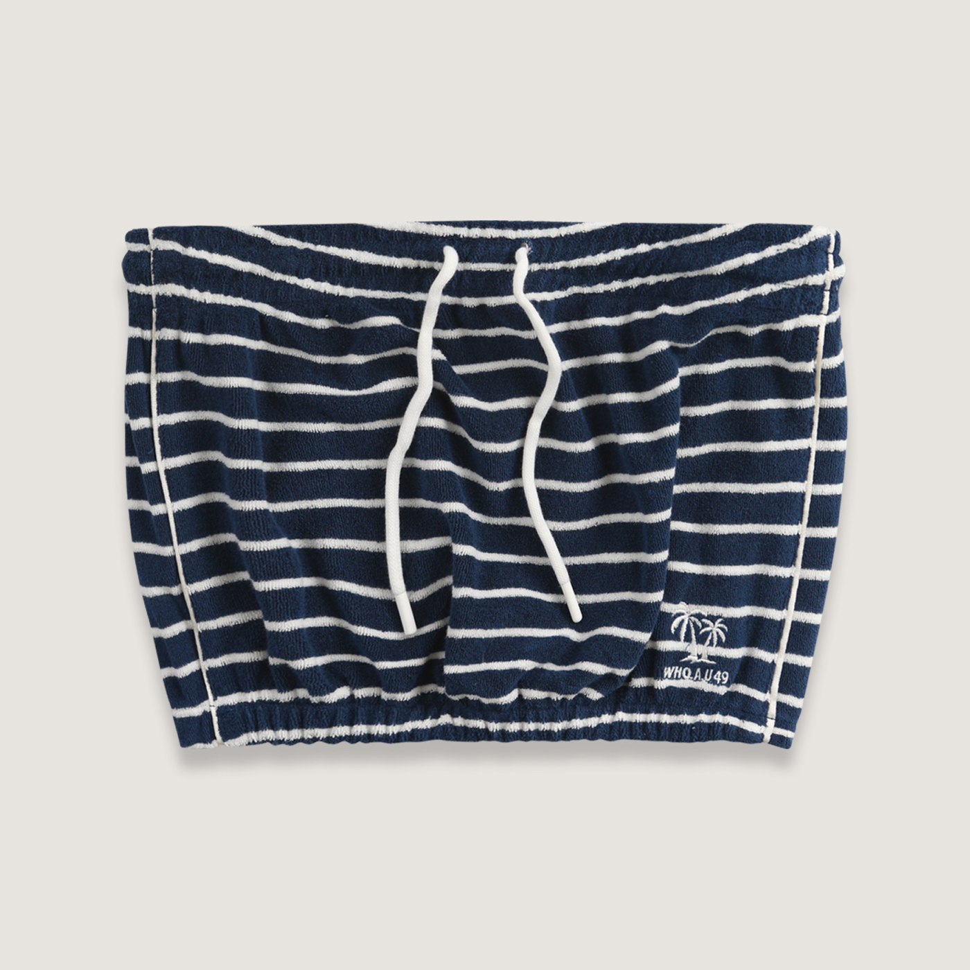 후아유 여성 팜트리 테리 튜브탑 WHRND2637F_이미지