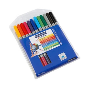 스테들러 노리스 320 더블팁 사인펜 세트 (12색)_이미지