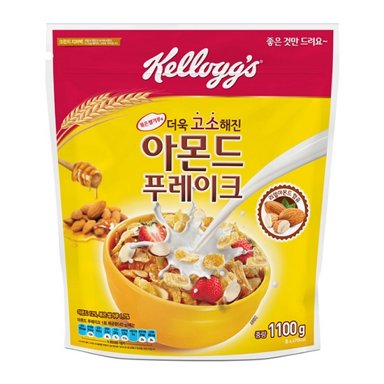 켈로그 아몬드 푸레이크 1.1kg (2개)_이미지