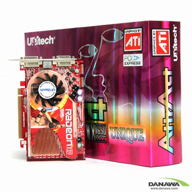 유니텍전자 라데온 X1650XT UNIQUE 256MB_이미지
