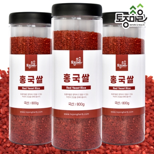 토종마을 국산 홍국쌀 800g_이미지