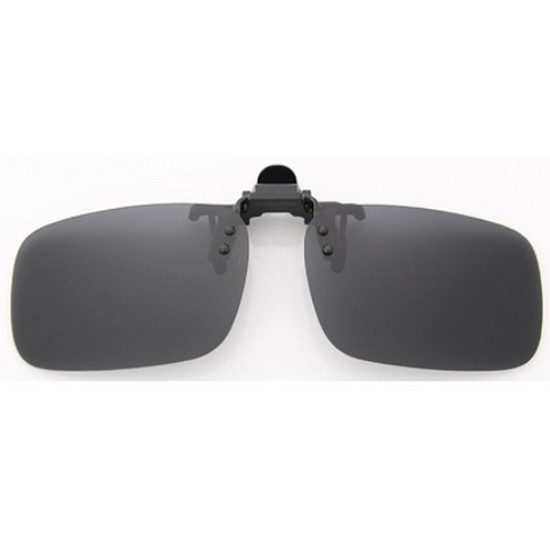 제카 베이직 편광 클립 선글라스 대 (블랙)