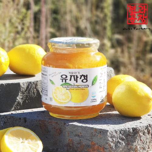 해맑음 겨울향기 유자청 1kg (1개)