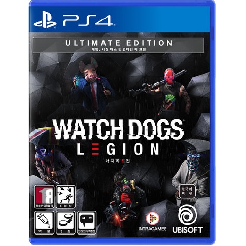  와치독: 리전 PS4 얼티밋에디션,한글판