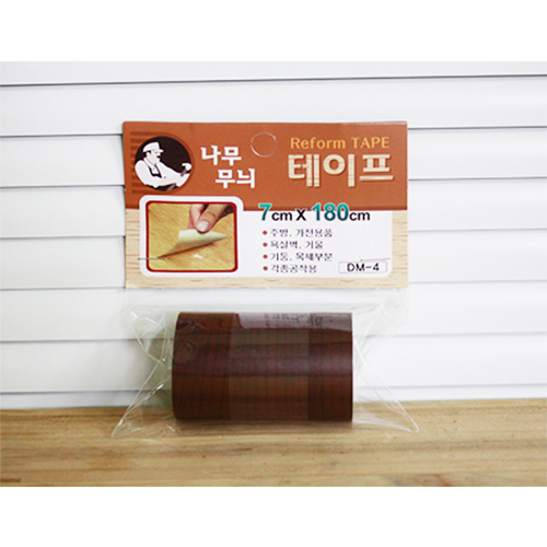 케이앤씨  나무무늬 테이프 70mm x 1.8m