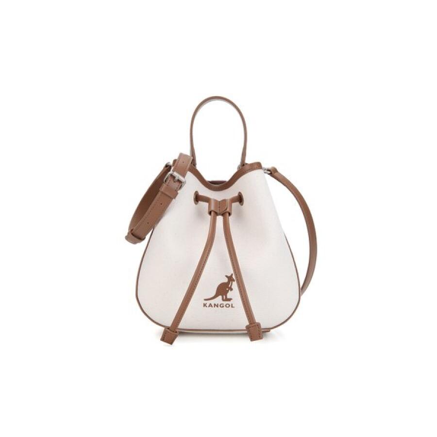 캉골 듀오 캔버스 버켓백Ⅱ_3912 (아이보리)_이미지