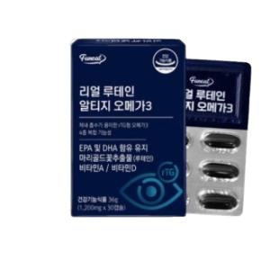 퍼니트 리얼 루테인 알티지 오메가3 1200mg 30캡슐