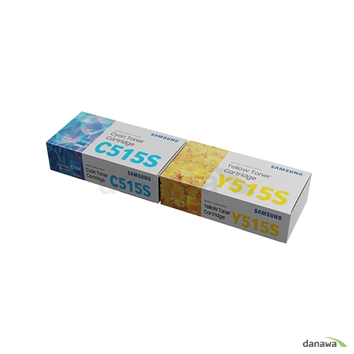 삼성전자 정품 CLT-C515S, CLT-Y515S 2색 세트