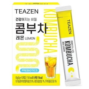 콤부차 레몬맛 5gx10T 오피스 탕비실