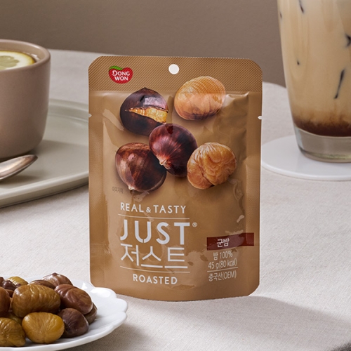 저스트 군밤 45gx1봉/밤/맛밤/간식/안주 45g 1개