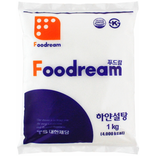 푸드림 하얀설탕 1kg (10개)_이미지