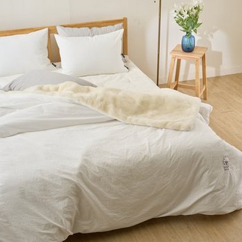 린즈홈 워밍코튼 프리미엄 호주산 양털 극세사 고밀도 면 차렵이불