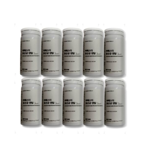 에스더포뮬러 여에스더 유산균 덴탈 1000mg 30정 (10개)_이미지