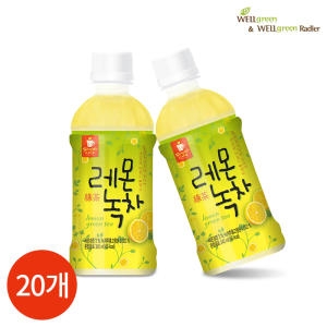  웰그린 레몬녹차 340ml [20개]