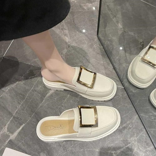 오노마 ONM 여자 봄가을 데일리 출근룩 신발 코디 뮬 구두 10258461A_이미지