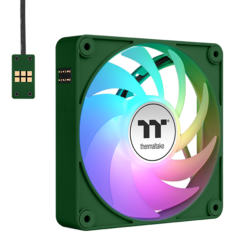 써멀테이크 CT140 EX ARGB Sync (3팩, 레이싱그린)_이미지